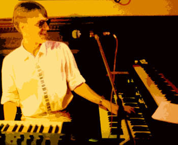 Jalle playing Fender Rhodes and organ